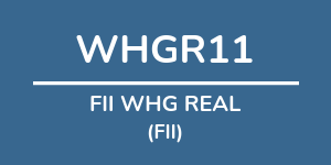 Logo do fundo: FII WHG REAL Logo do fundo FII WHG REAL